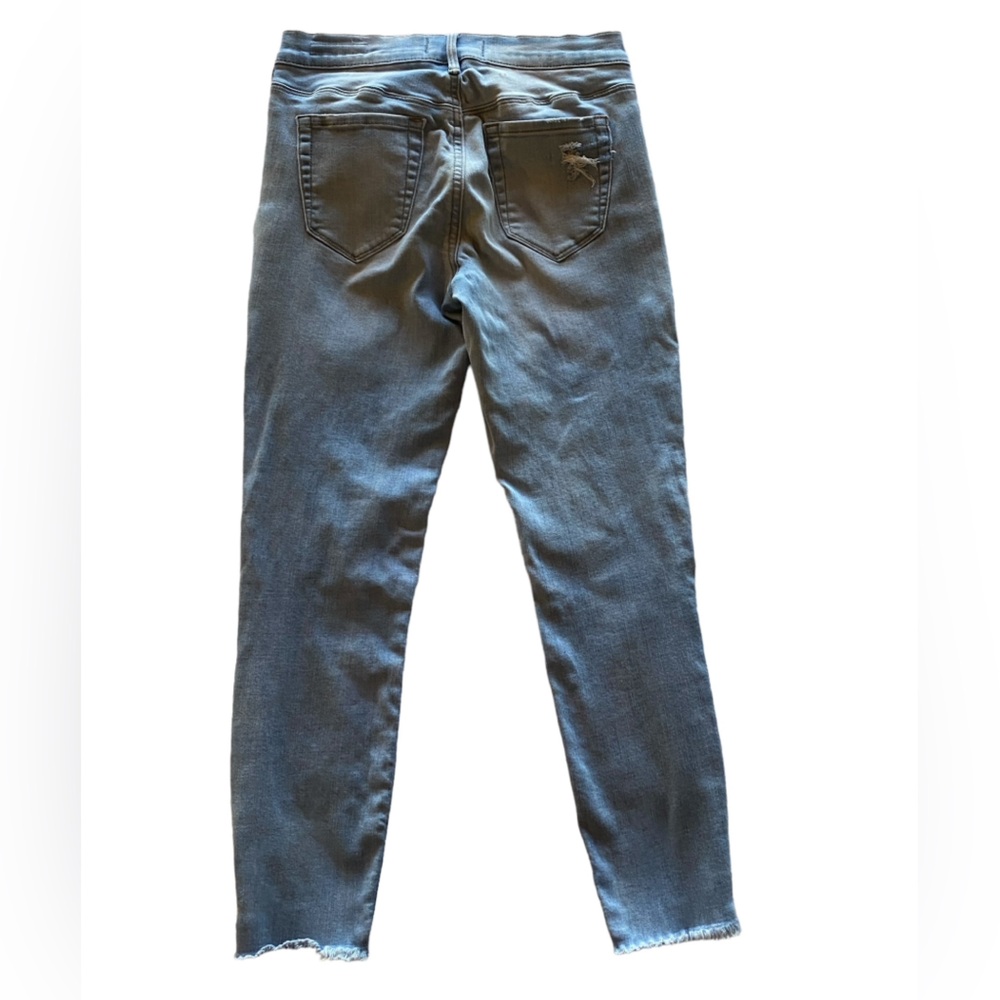 PACSUN Woman’s Jeans Pants Jagged Ankle Super Stretch Size 26 Great Condition! - Picture 13 of 14